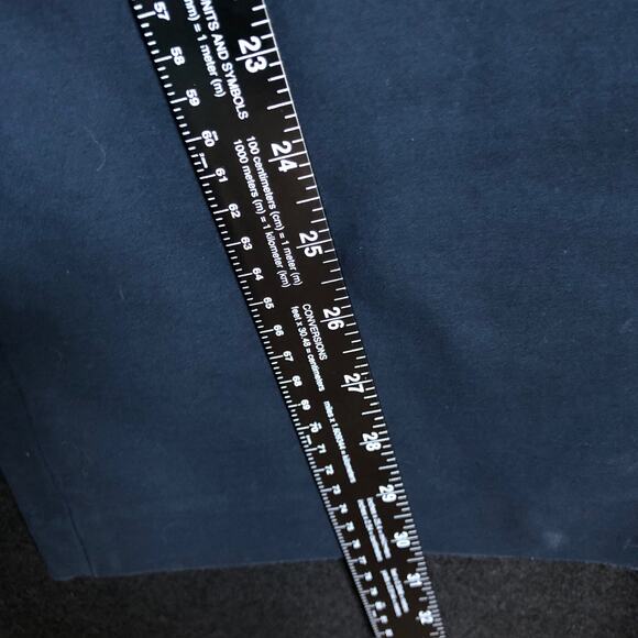 Banana Republic Women Pants Blue Martin Fit Straight Leg Workwear Stretch 6 - Picture 8 of 12